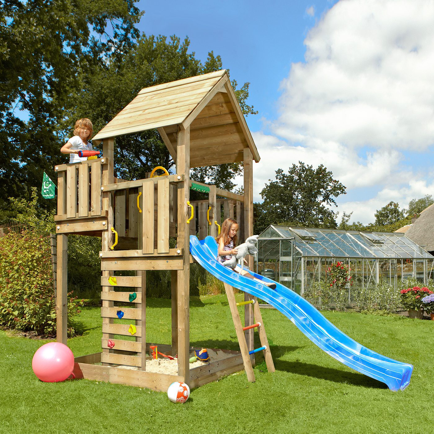 Lektorn Jungle Gym Palace 2.1 Utan Rutschkana