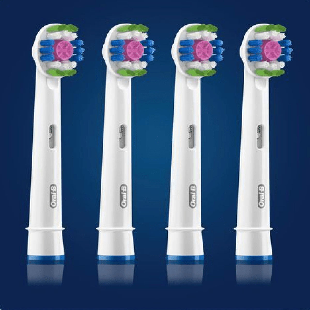 Borsthuvud Oral-B 3D White 4 st