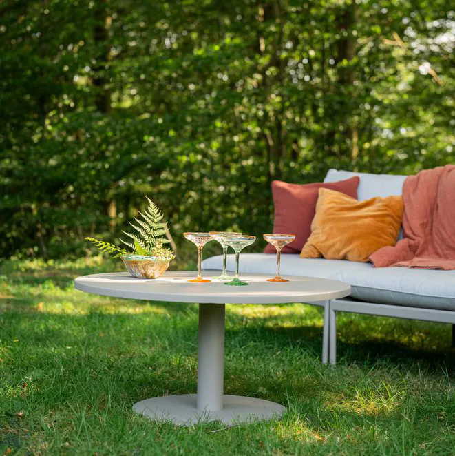 Soffbord Hillerstorp Näsby Ø80 cm Sand