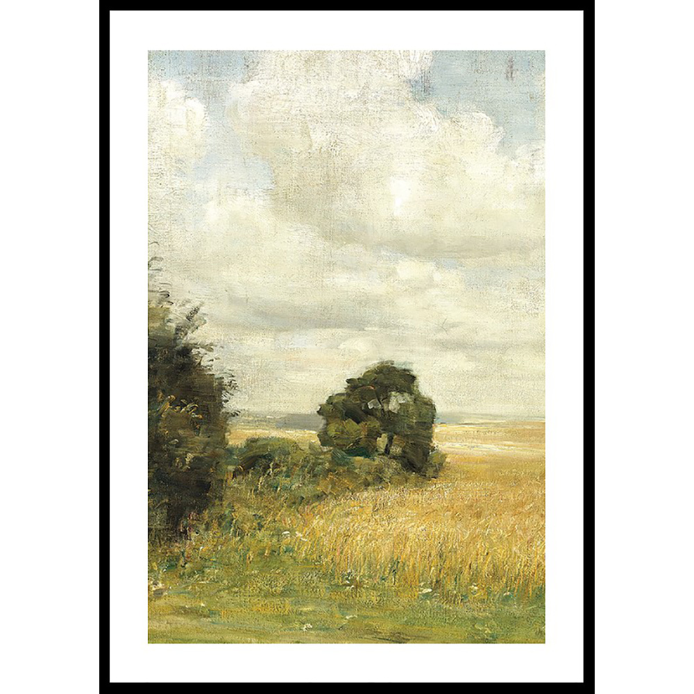 Poster Gallerix Landskab Med Udsigt Over Mark By Carl Holsøe