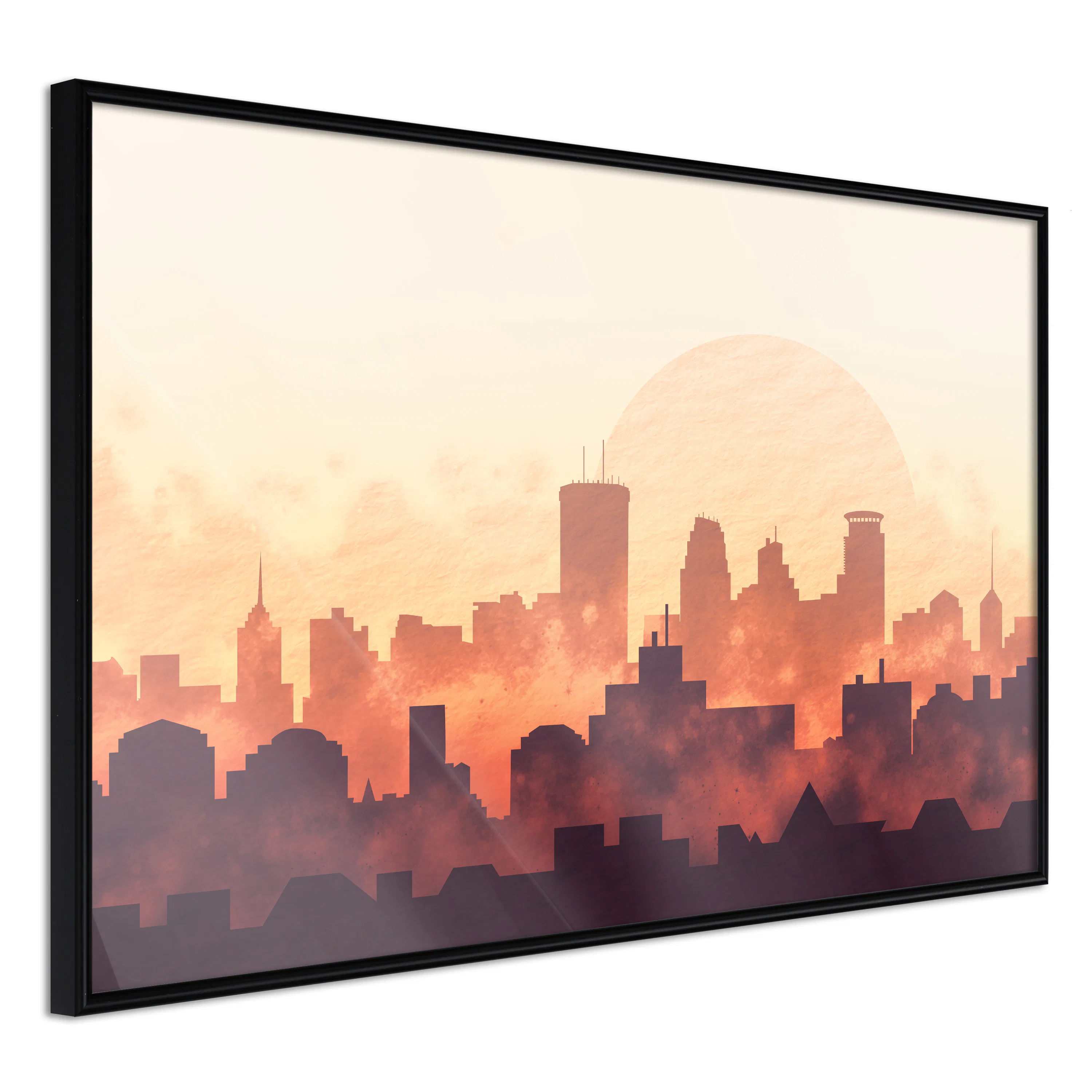 Poster Artgeist Affisch Heat of the City