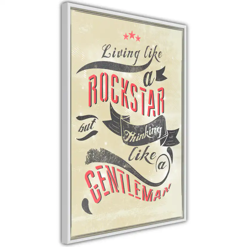 Poster Artgeist Affisch Rockstar