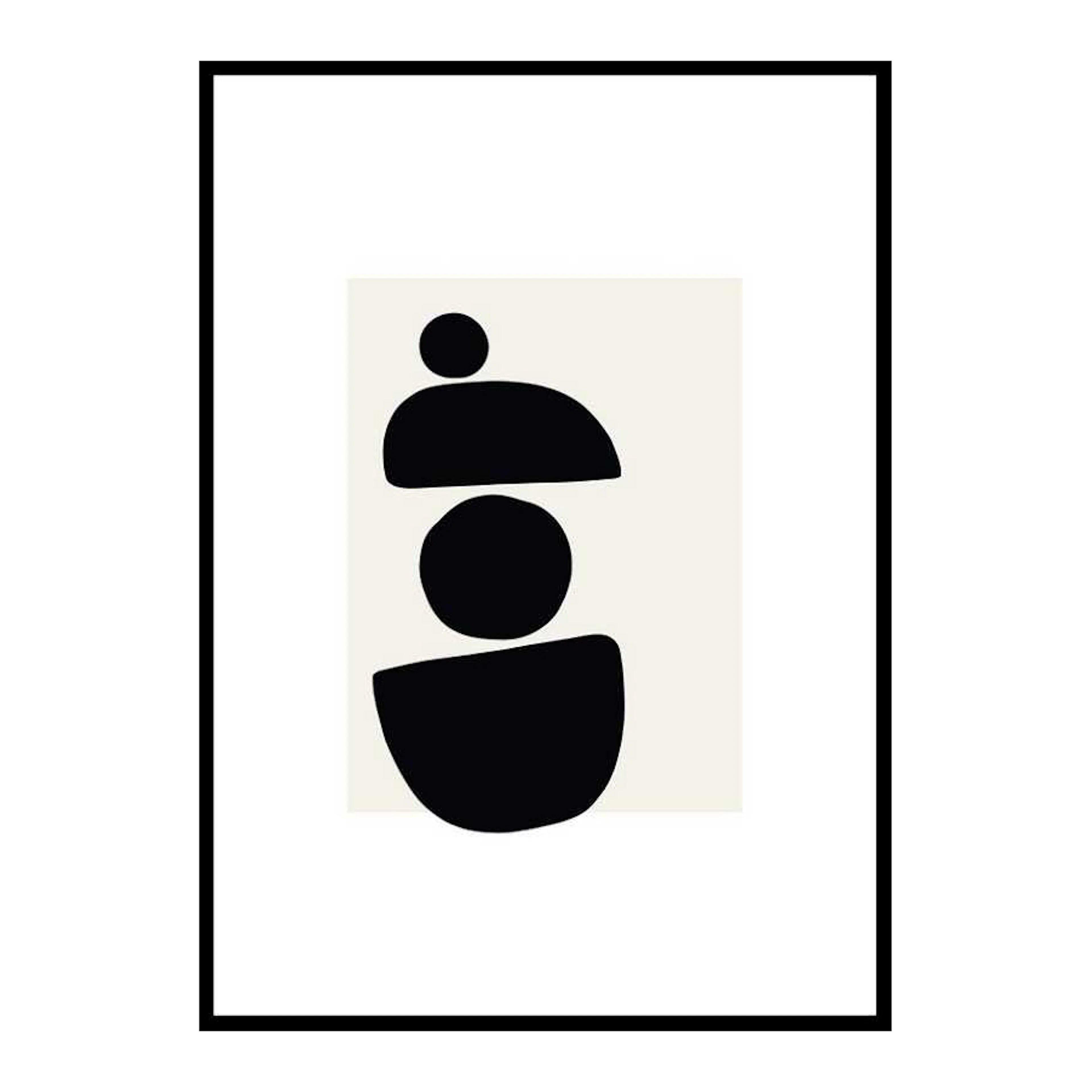 Abstract Stack No2 50x70 cm