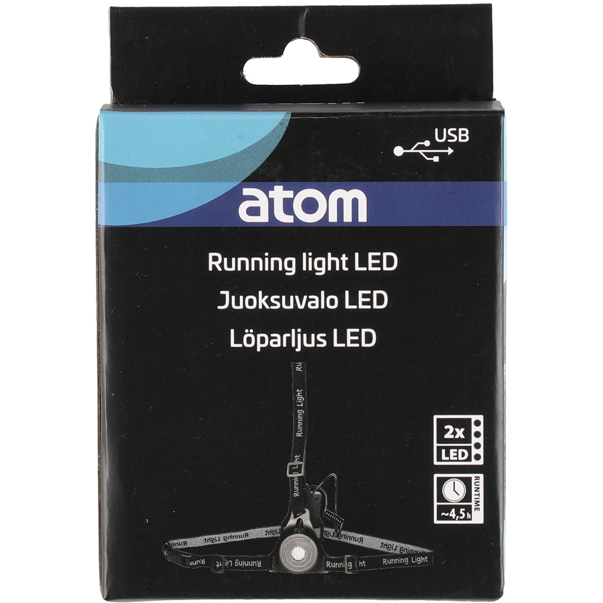 Löparlampa Atom Bröstmodell LED