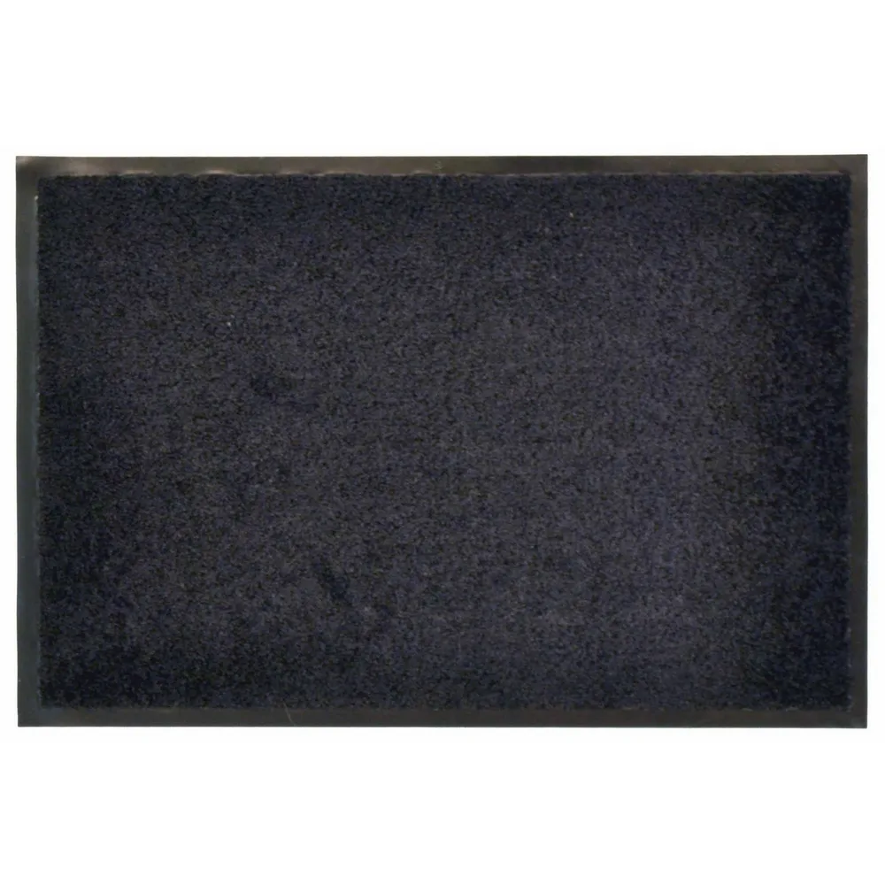 Dörrmatta WASH&CLEAN 10, svart 60/90 Svart, 60x90 cm