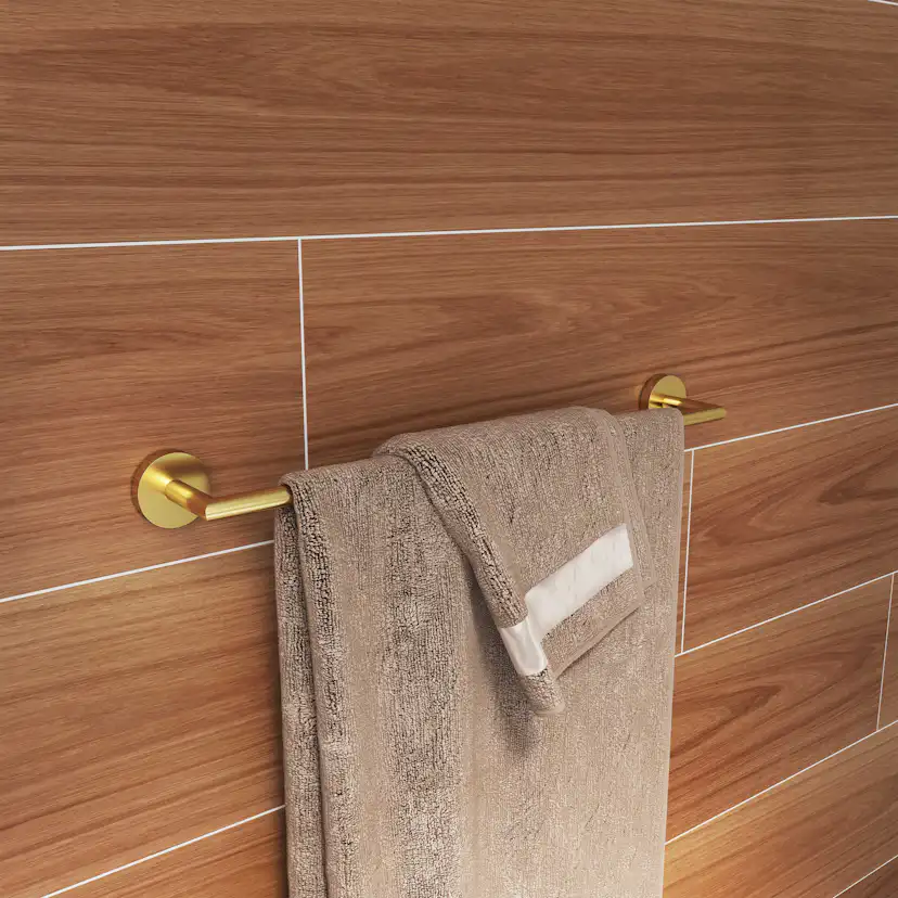 LAVABO Luna håndklædestang Mässing, 648 mm