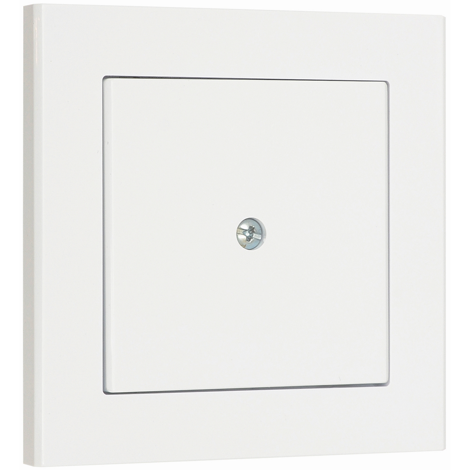 Strömbrytare Malmbergs Optima Blindplatta Skruvlös