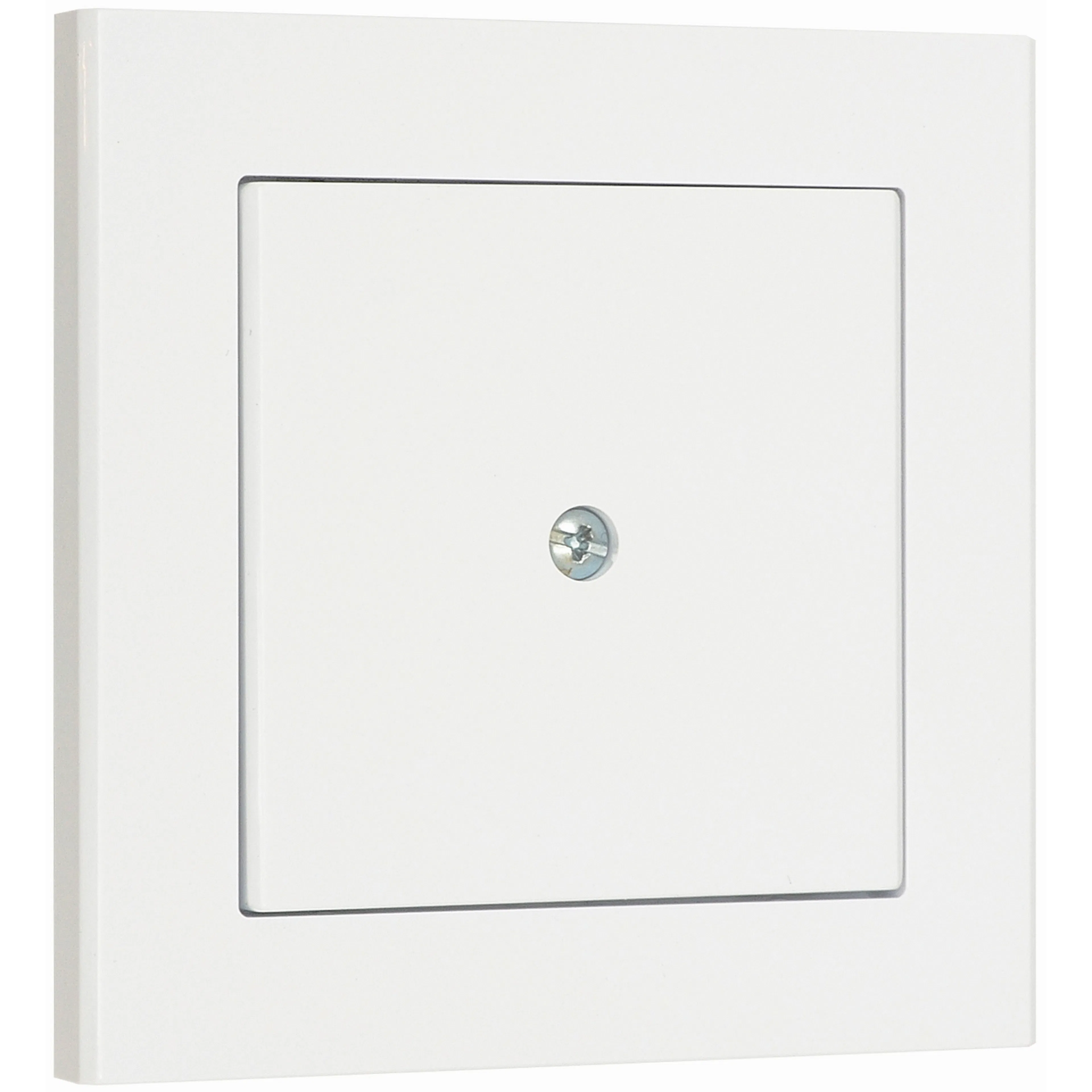 Strömbrytare Malmbergs Optima Blindplatta Skruvlös