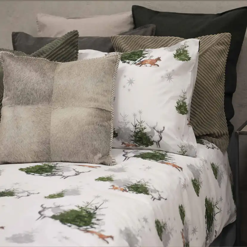 Påslakanset Borganäs of Sweden Vinterräv Enkelsäng