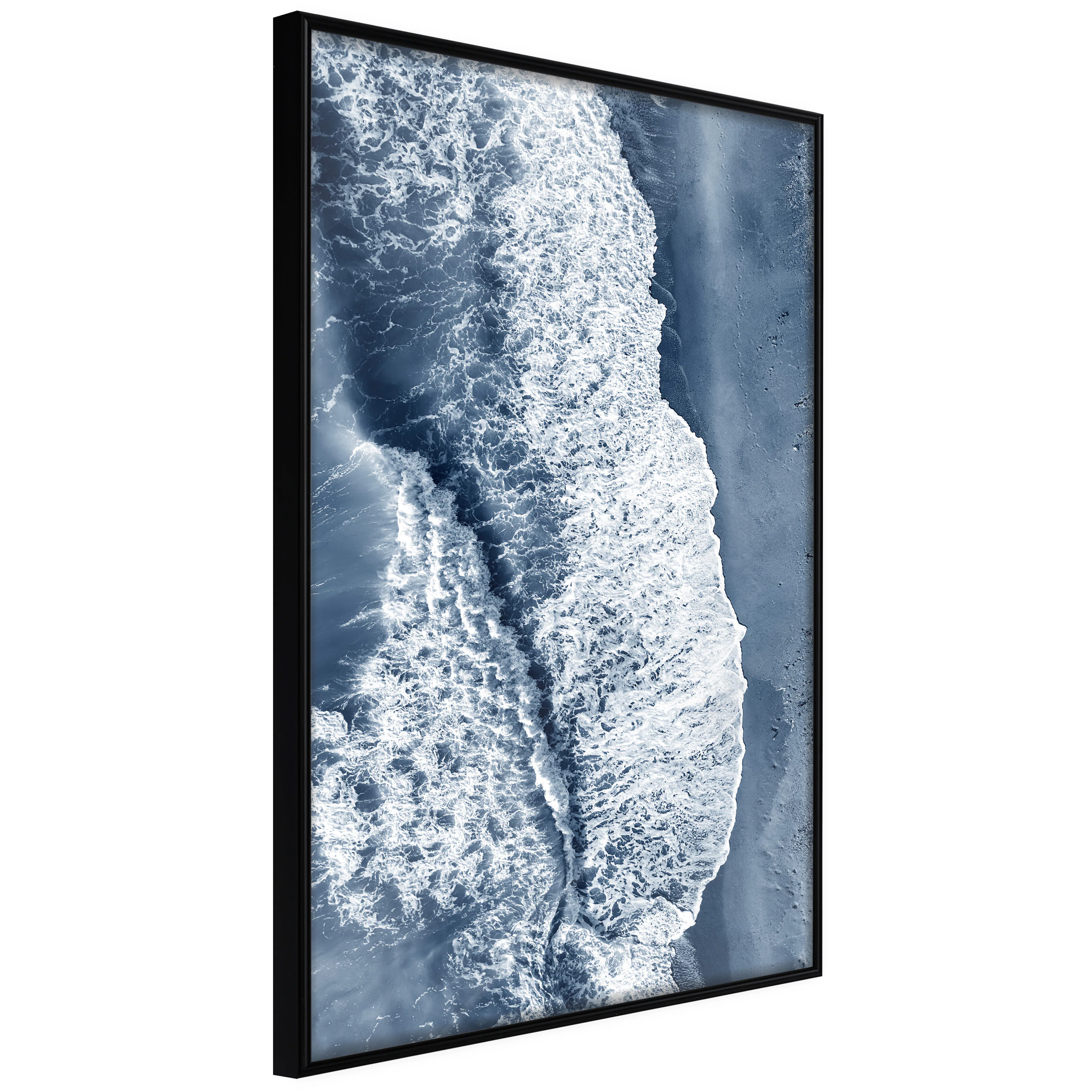 Affisch - Waves of Melancholy [Poster] 40x60 Svart ram, 40x60 cm