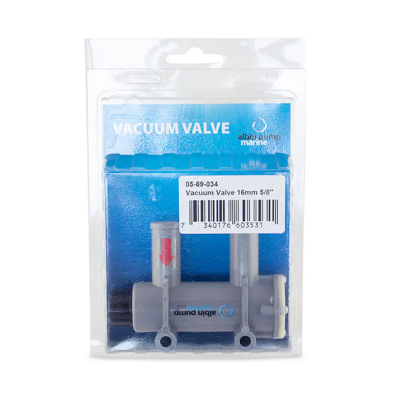 Vakumventil Albin Group Marine 16 mm 5/8"
