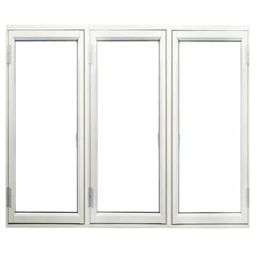 HFSA3 Sidohängt 3-Glas Alu 180x120 Vä/Vä/Hö 3-Luft BxH 180x120 cm 3-glas 3 Luft Vitmålat Aluminium
