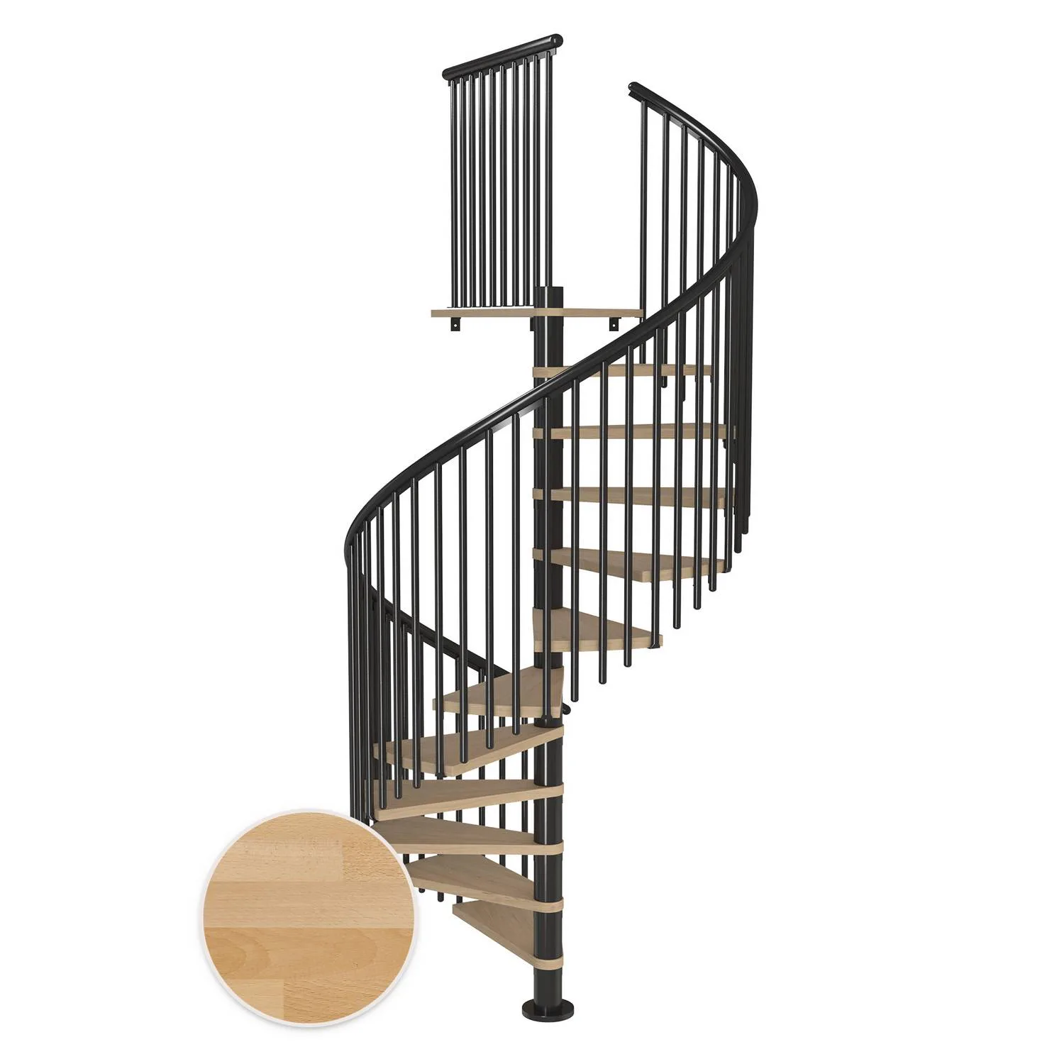 Spiraltrappa Dolle Montréal Bok Oljad Classic 5