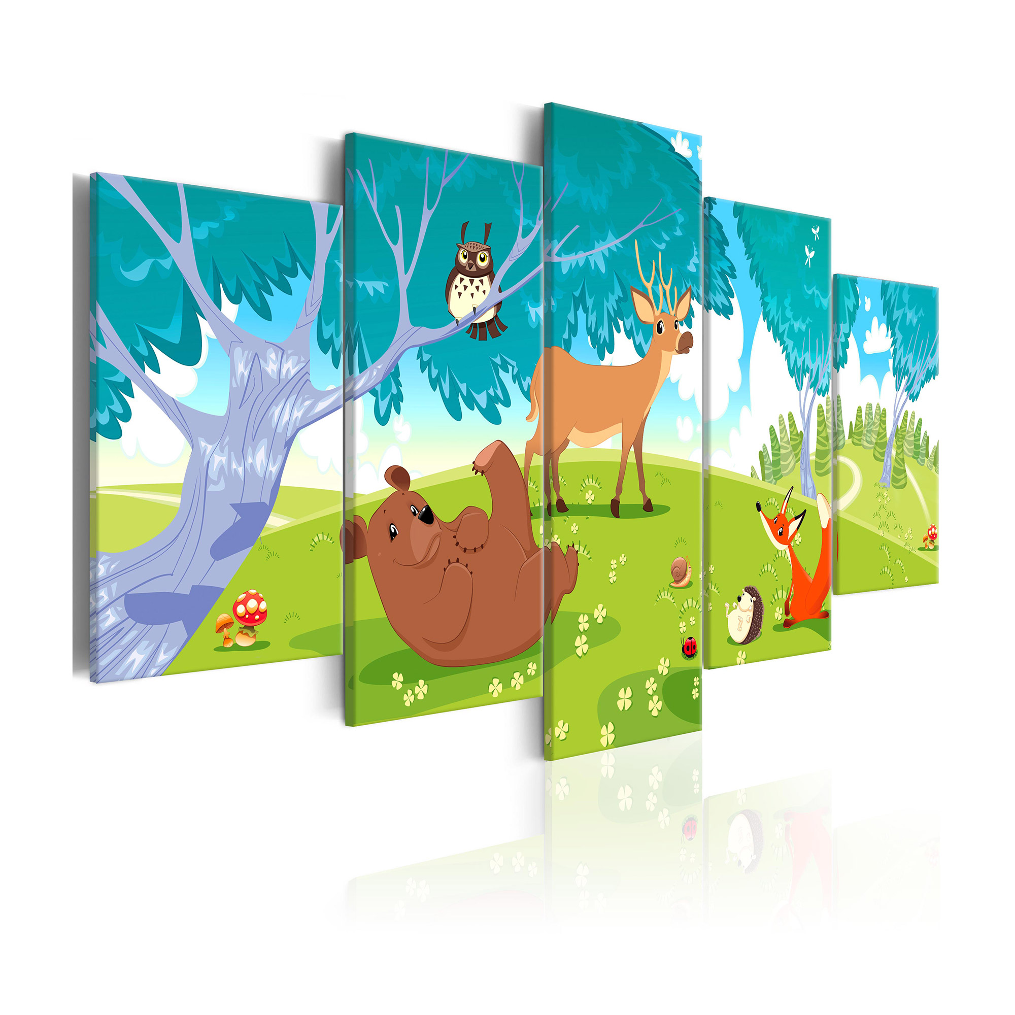 Tavla Arkiio Friendly Animals 5 delar