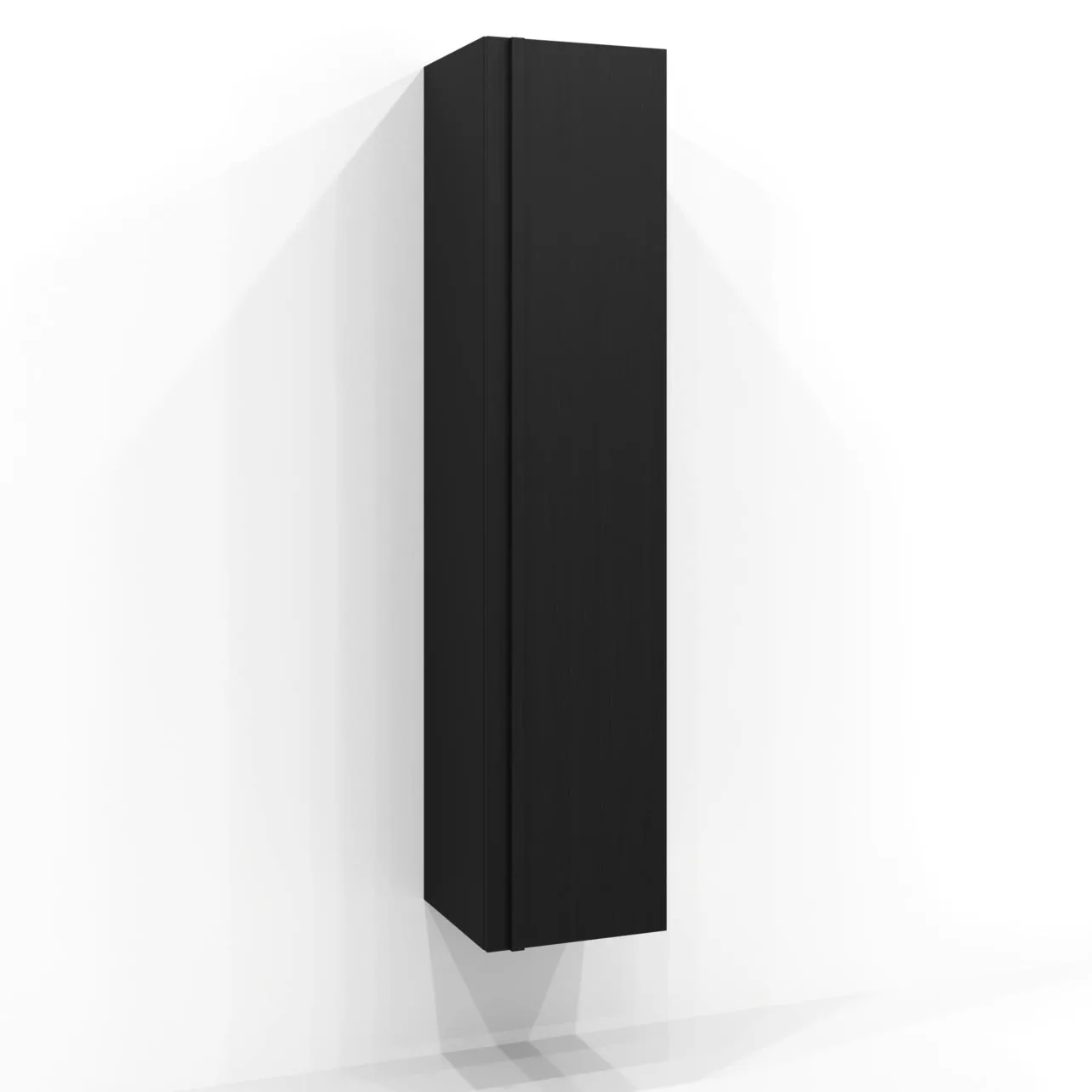 Dörr Högskåp List 160x35 Svart ask Svart Ask