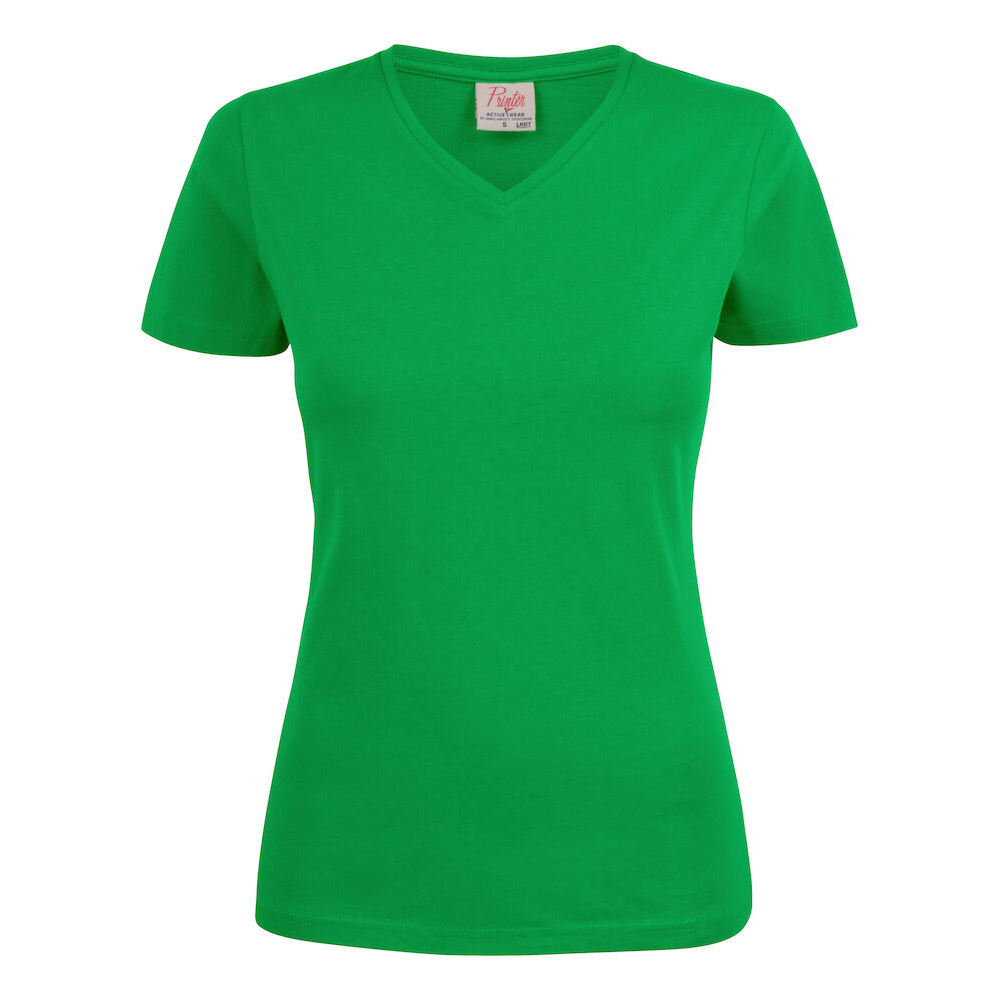 T-shirt Printer Heavy V-neck Lady
