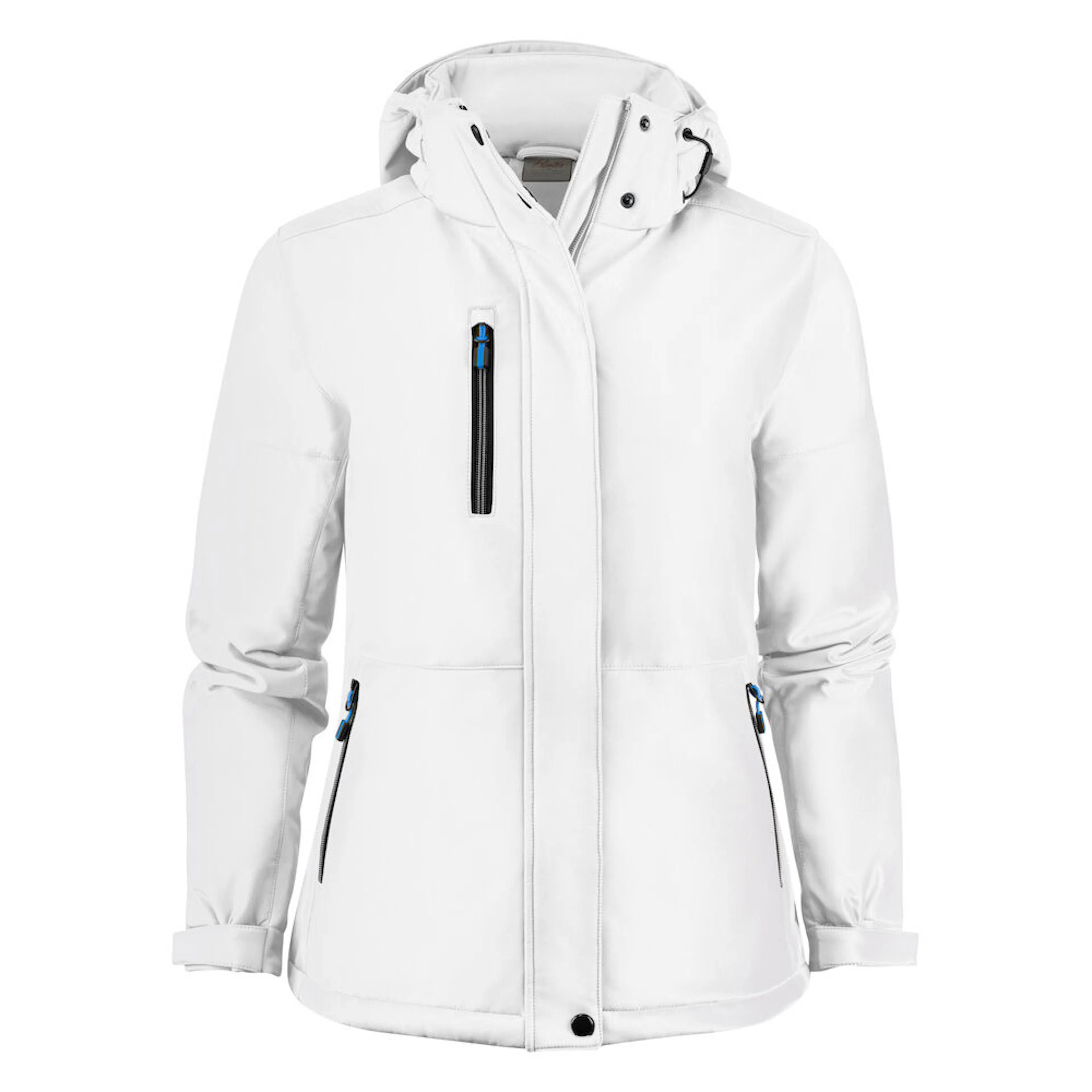 Printer Overlanding Lady Softshell White S Storlek: S, Färg: Vit