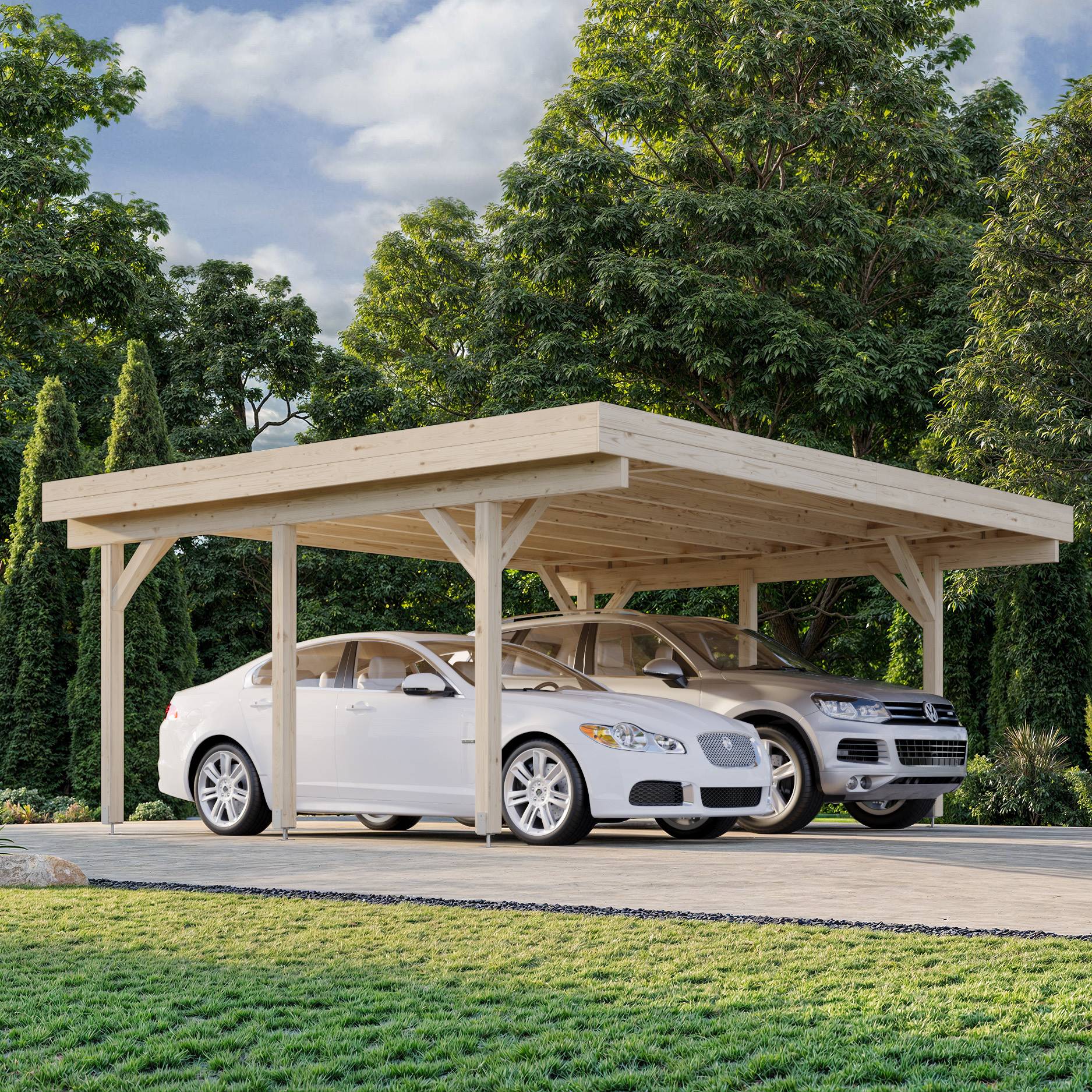 Carport Palmako Karl 20,6 m2