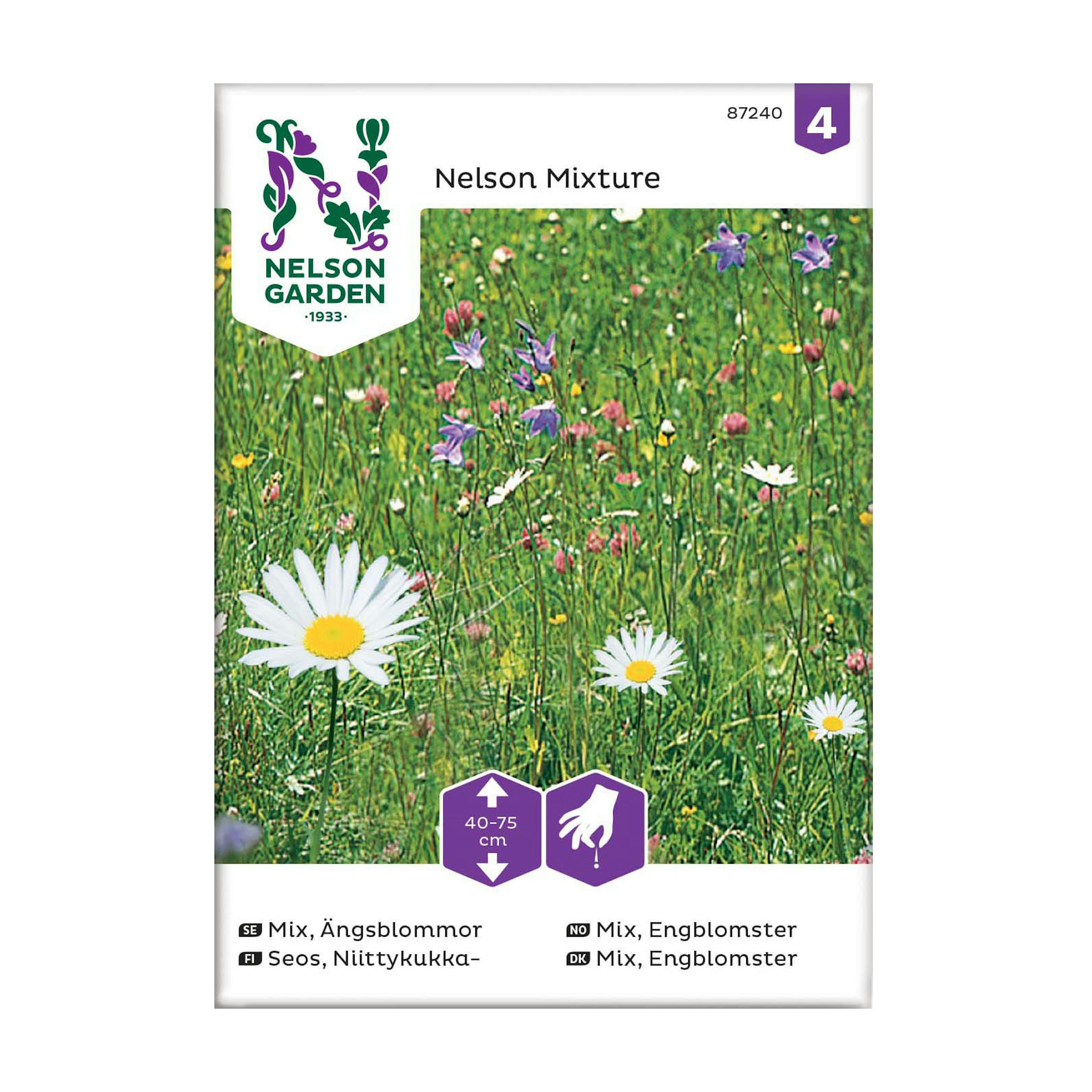 Frö Ängsblommor Nelson Garden Mix