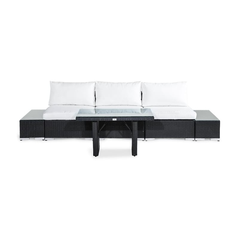Loungegrupp Comfort Garden Bahamas 3-sits med Avslut och Bord