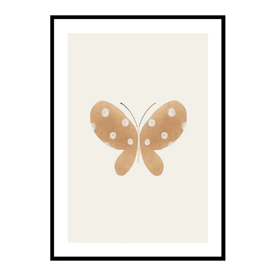 Poster Gallerix Brown Butterfly