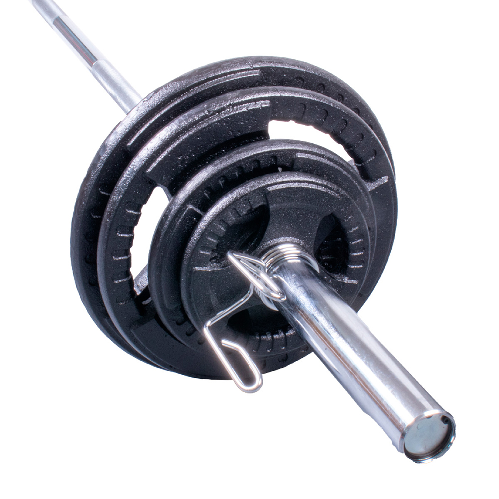 Skivstångsset Fitn Shape Olympia 85 kg