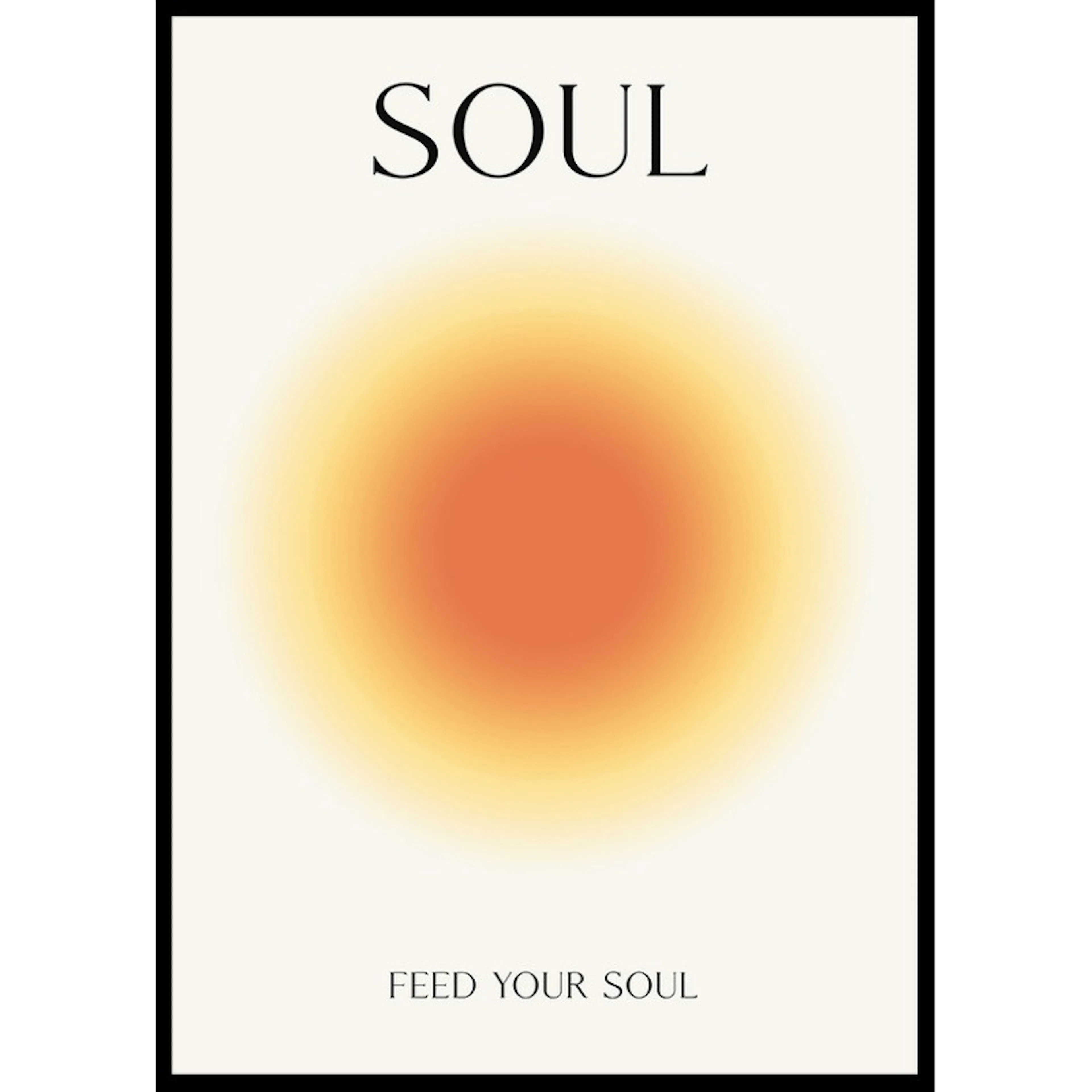 Positive Aura Soul 50x70 50x70 cm