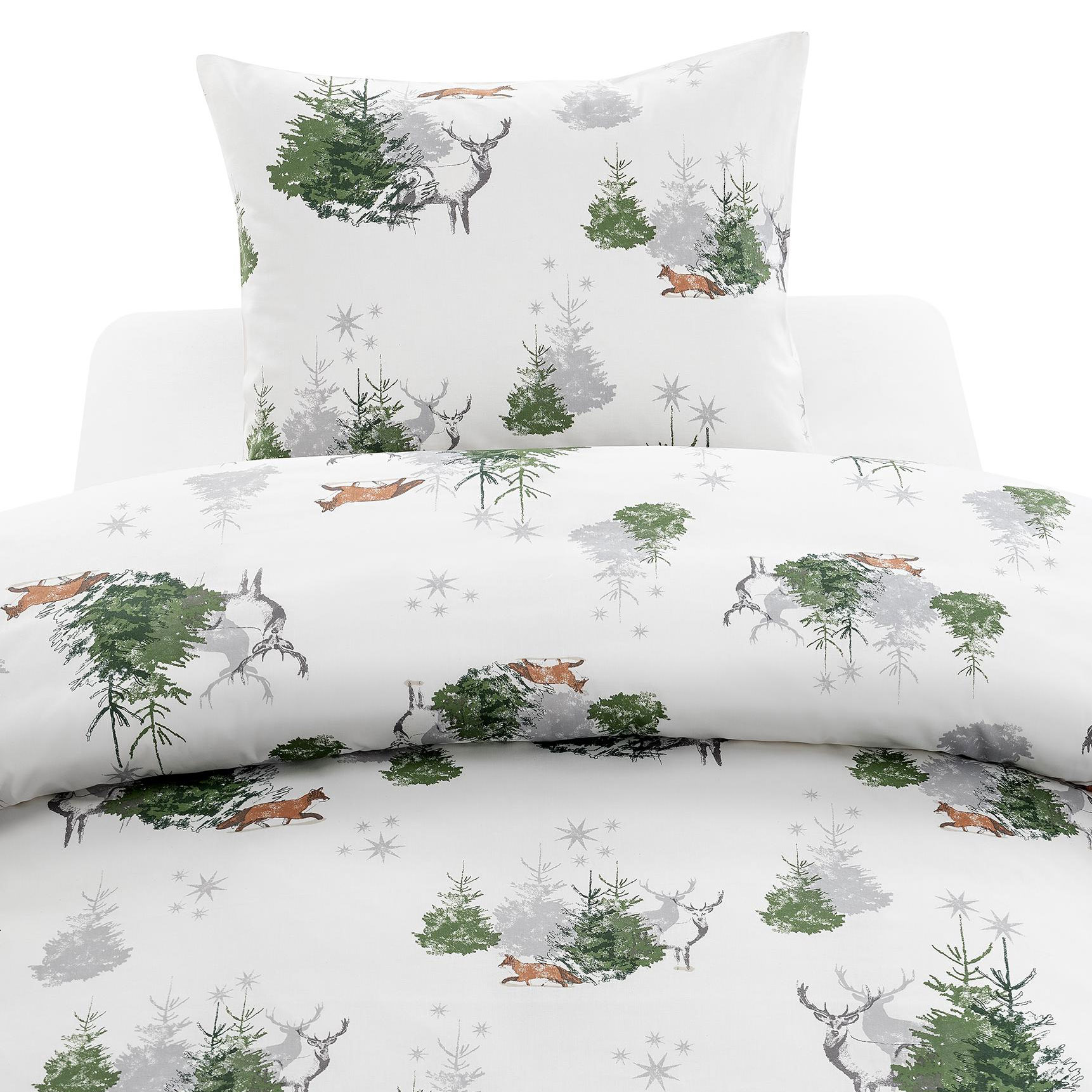 Påslakanset Borganäs of Sweden Vinterräv Enkelsäng