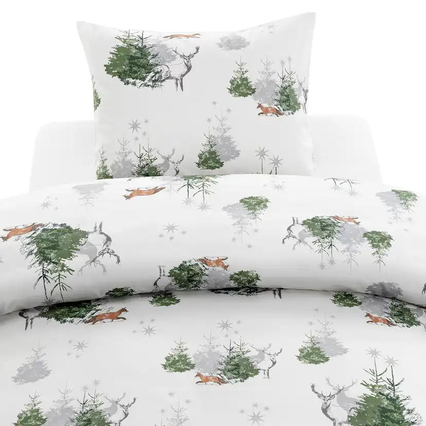 Påslakanset Borganäs of Sweden Vinterräv Enkelsäng