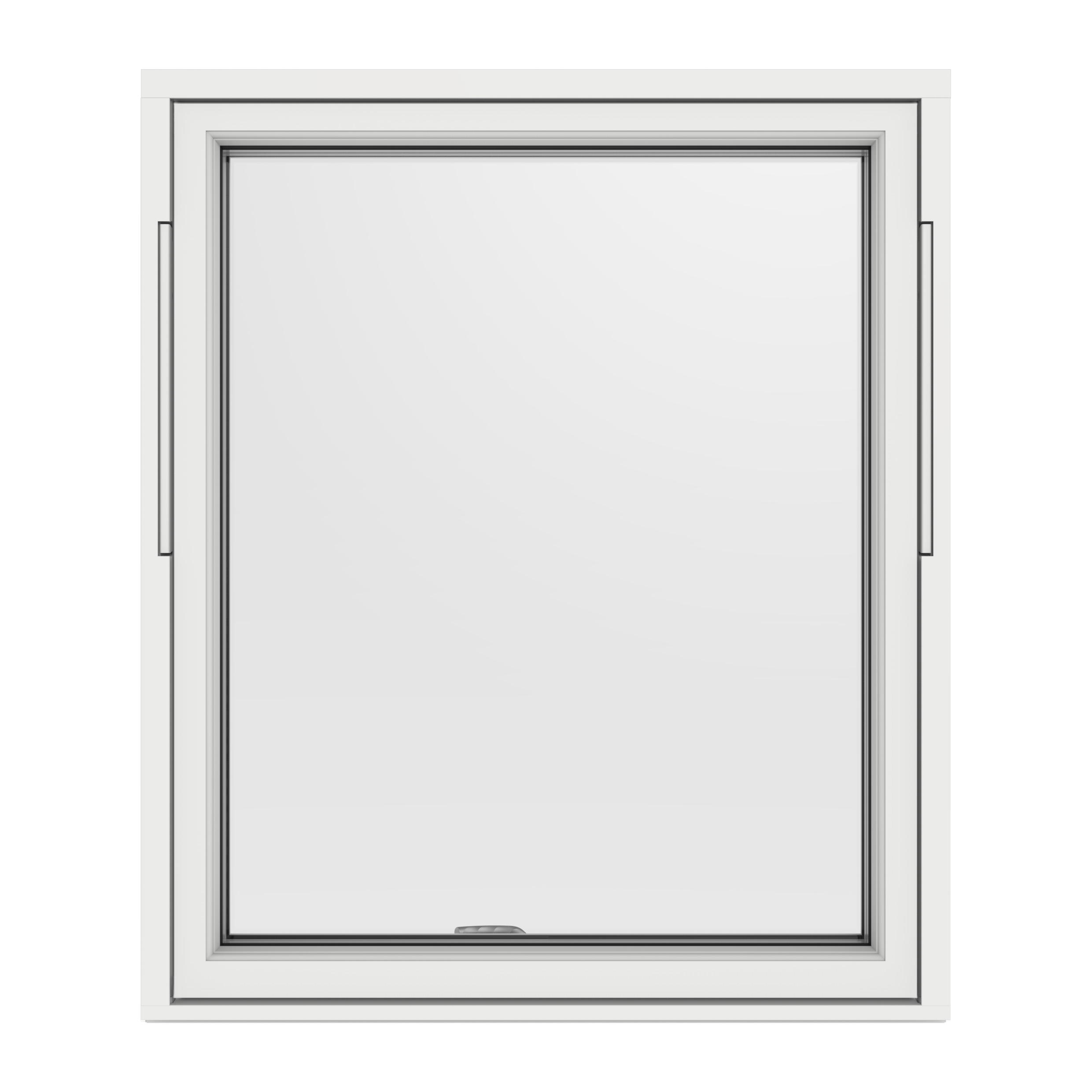 Vridfönster Outline 3-Glas Aluminium