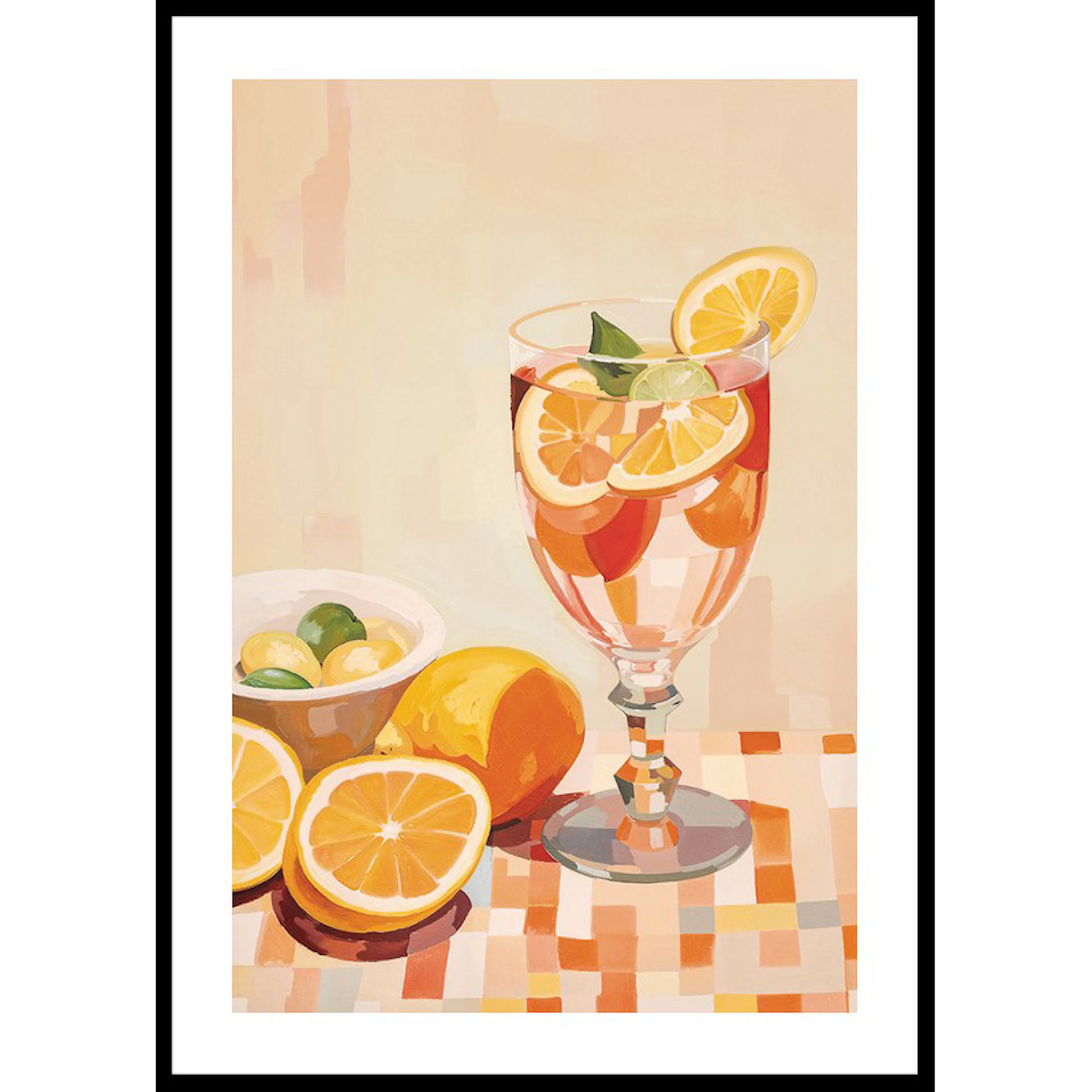 Lemonade Still Life 30x40 30x40 cm
