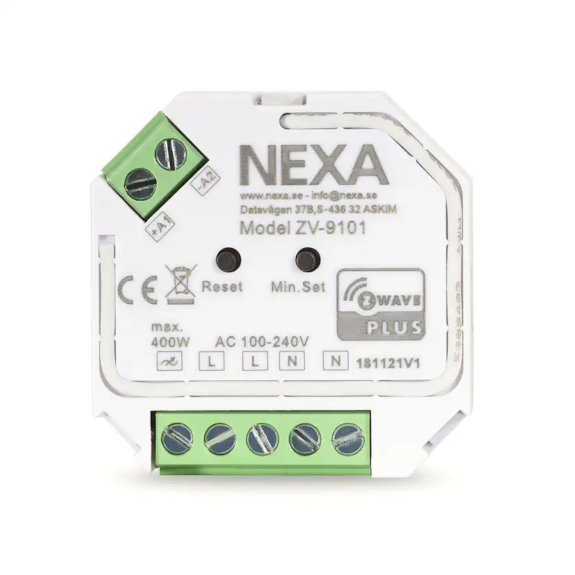 Inbyggnadsmottagare Nexa ZV-9101 Dimmer Z-wave