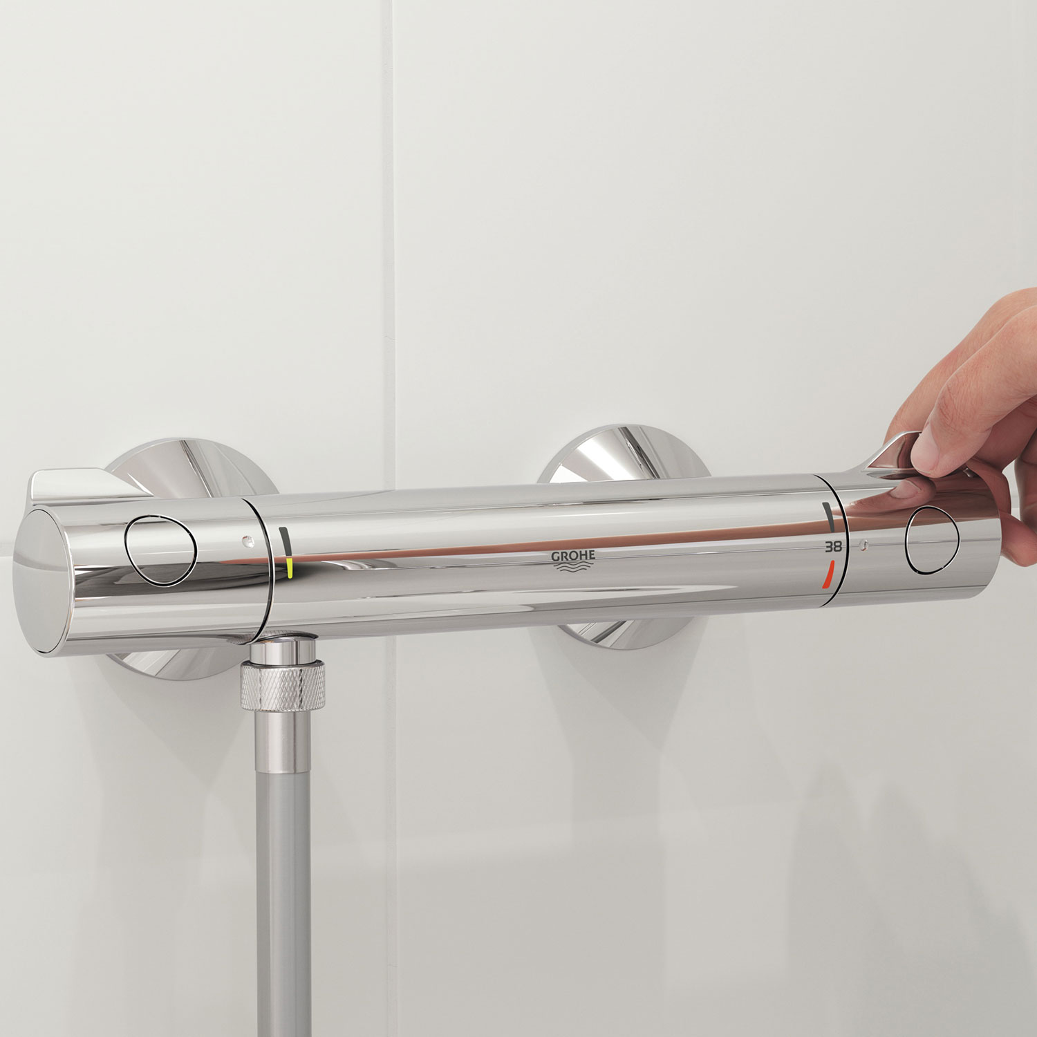 Duschblandare Grohe Grohtherm 800 Krom 150 cc