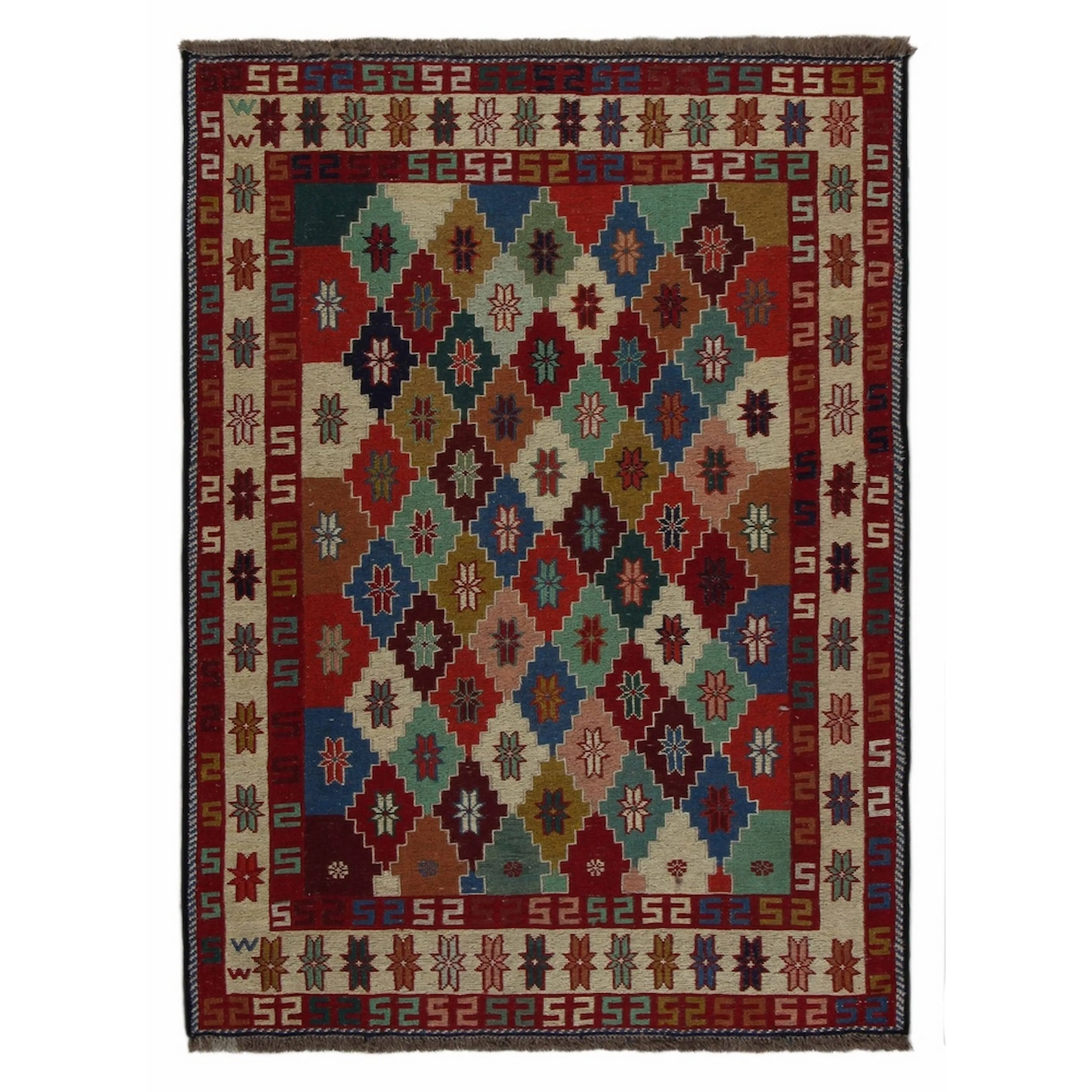 Persisk Matta Arkiio Varni Ardebil Kelim 109x140