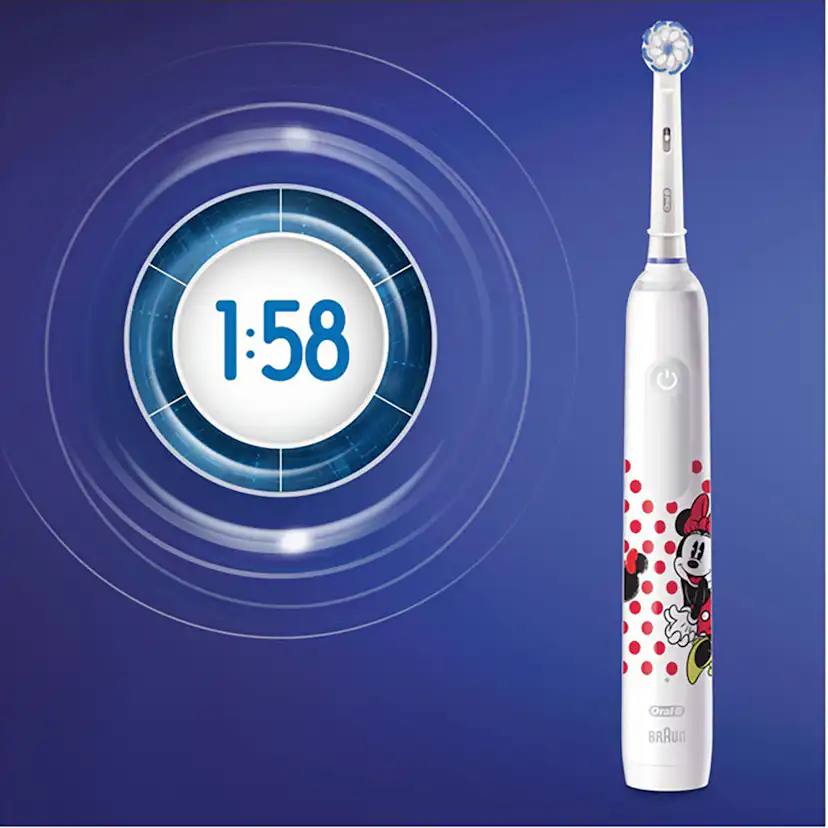 Eltandborste Oral-B Pro 3 Junior Minnie