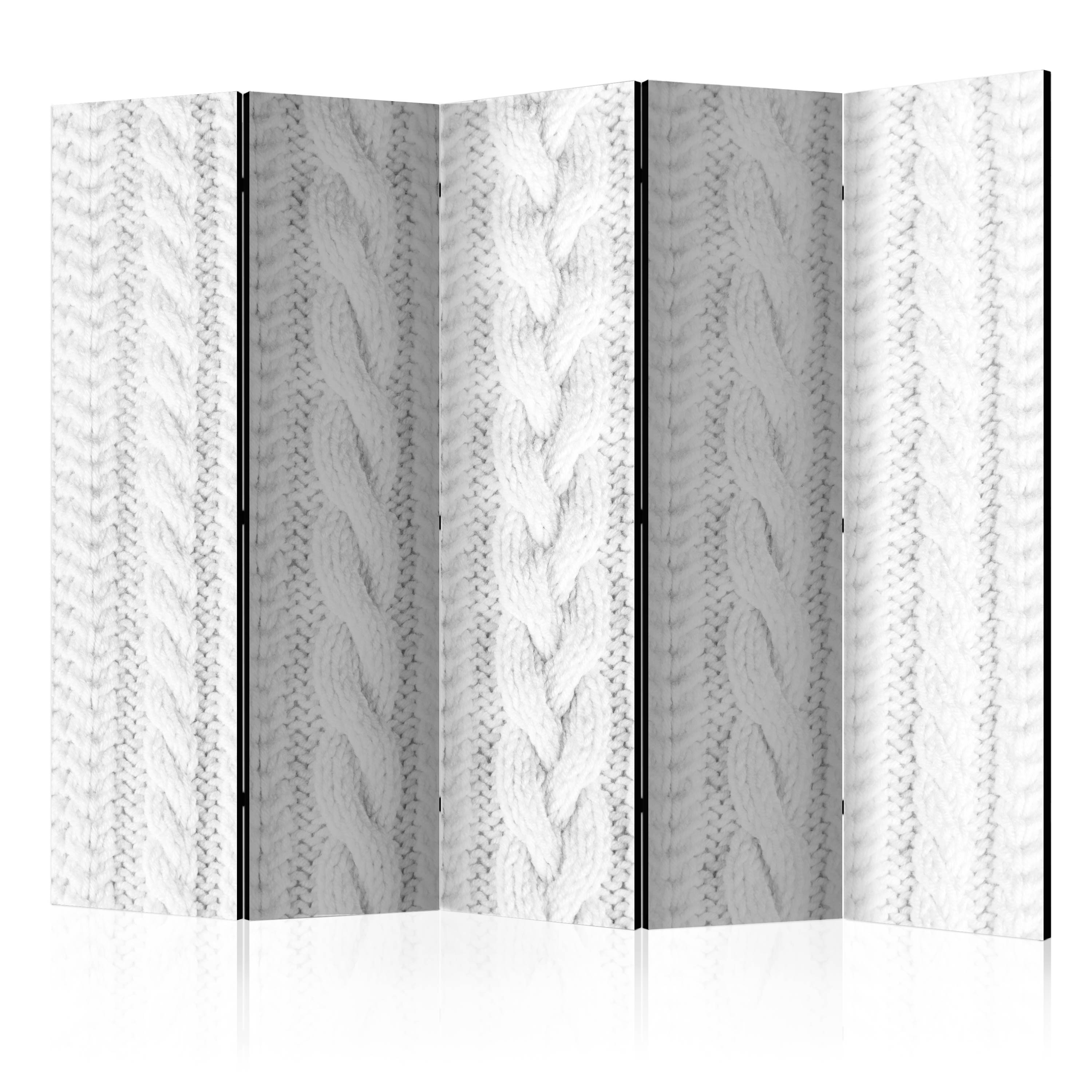 Rumsavdelare Arkiio White Knit II 225x172 cm