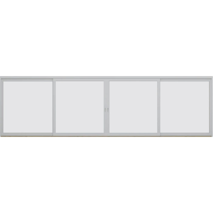 Skjutpartier Elitfönster Aluminium 4-delad