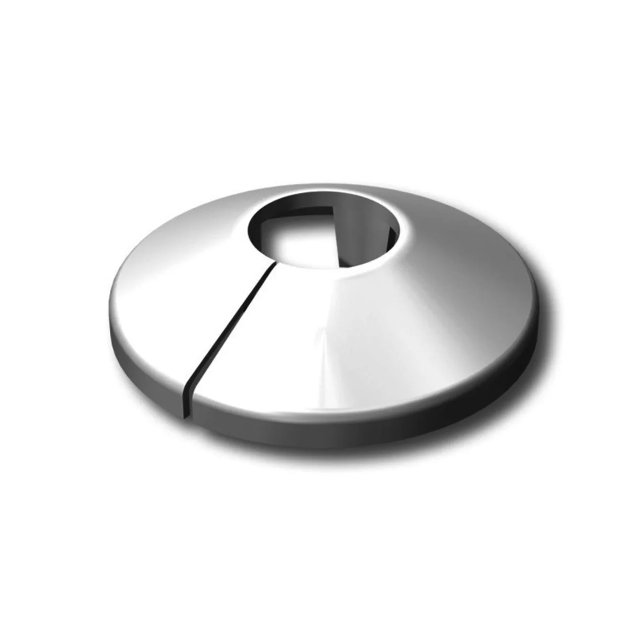 Täckbricka LK Systems Enkel Vit