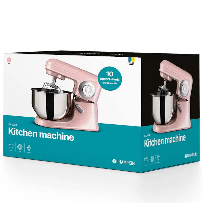 Köksmaskin Champion 5L 700W KA200 Rosa
