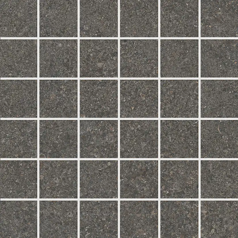 Mosaik Ceramiche Keope Suite Antracitgrå 5x5 cm Matt