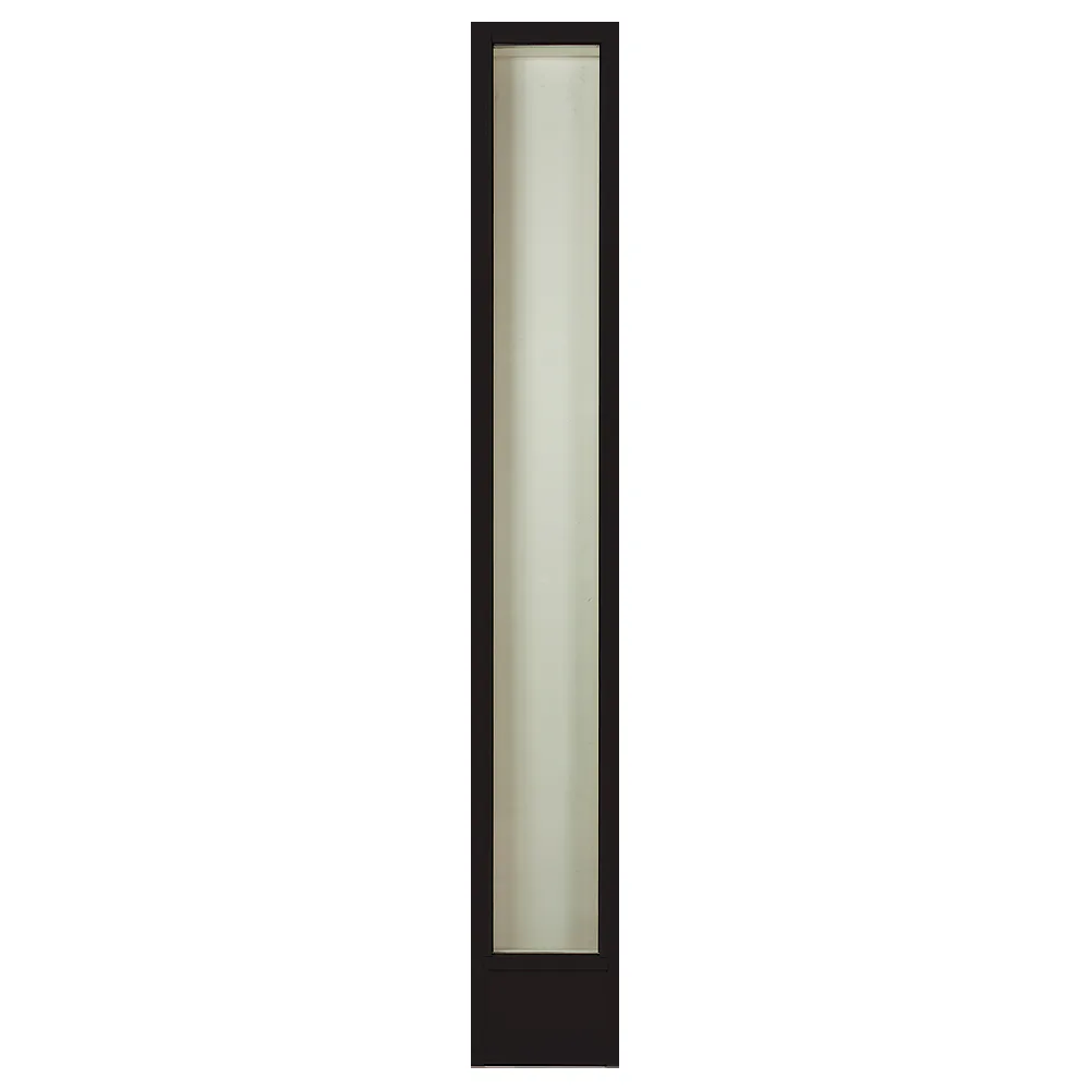 Sidoljus Br. Johansson W201 Klarglas BxH: 30x210, Svart S 9000-N, Cotswold