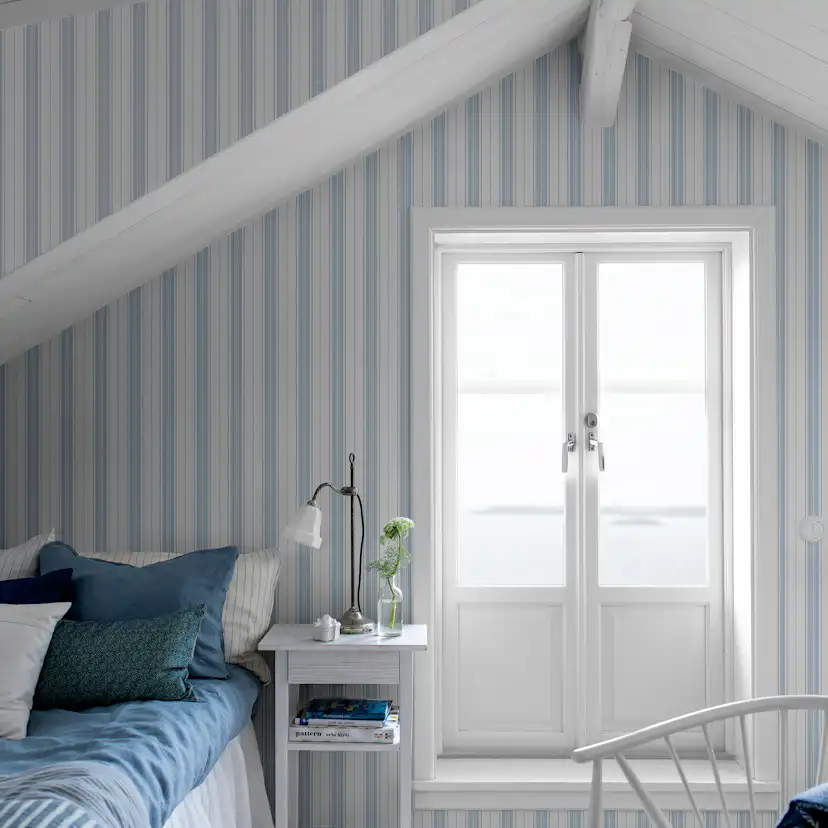 Tapet Boråstapeter Marstrand II Hamnskär Stripe 8875
