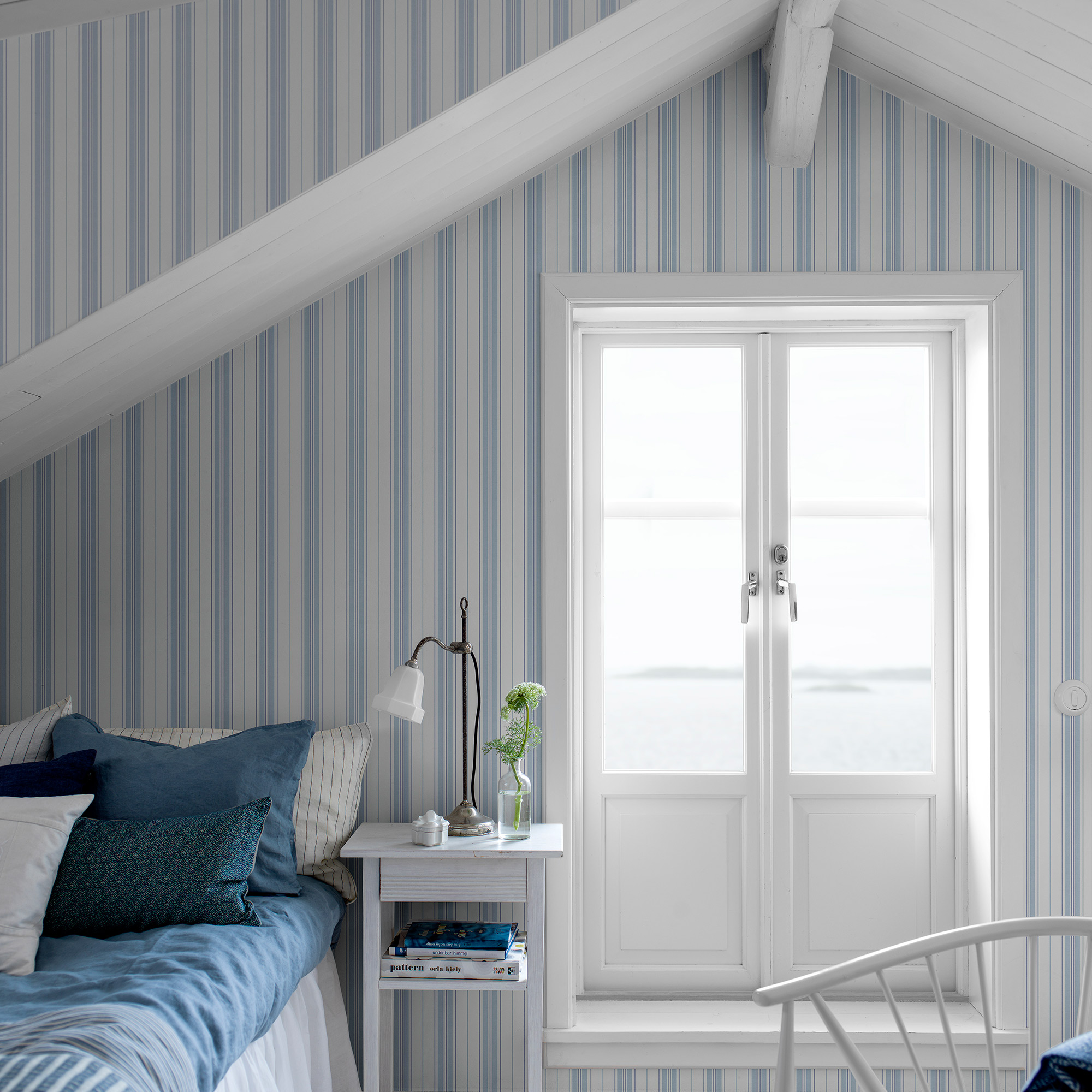 Boråstapeter Marstrand II Hamnskär Stripe 8875