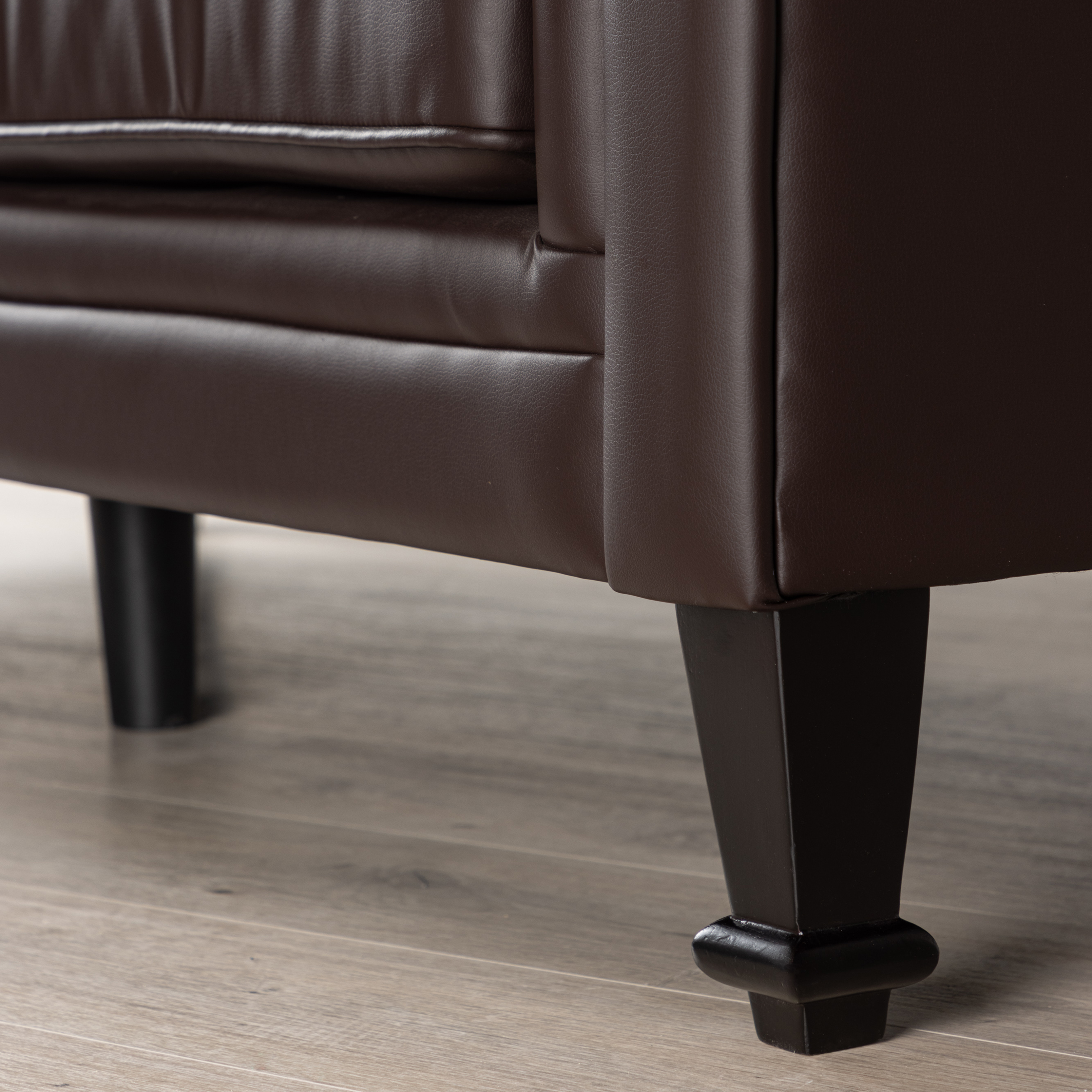 3-sitssoffa Venture Home Ätran Mörkbrun