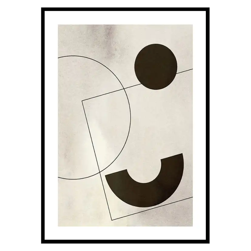 Poster Gallerix Geometric Design No2