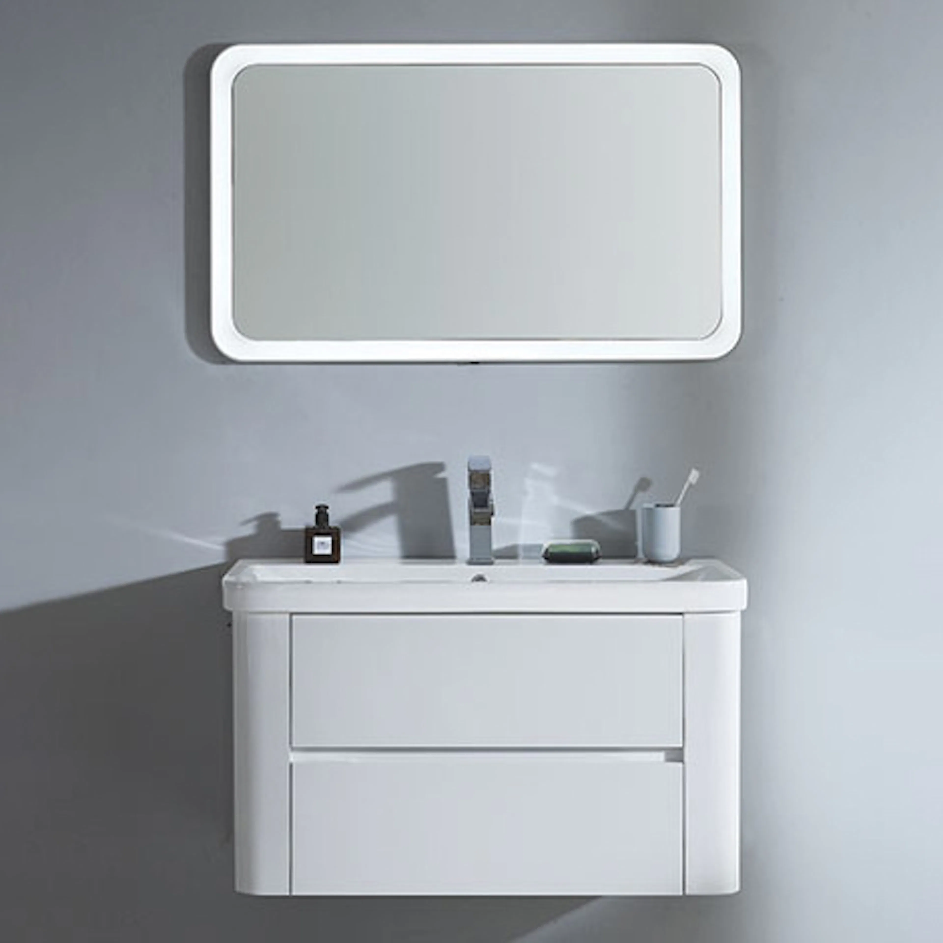 Spegel LH Elegant med LED Belysning Rektangulär