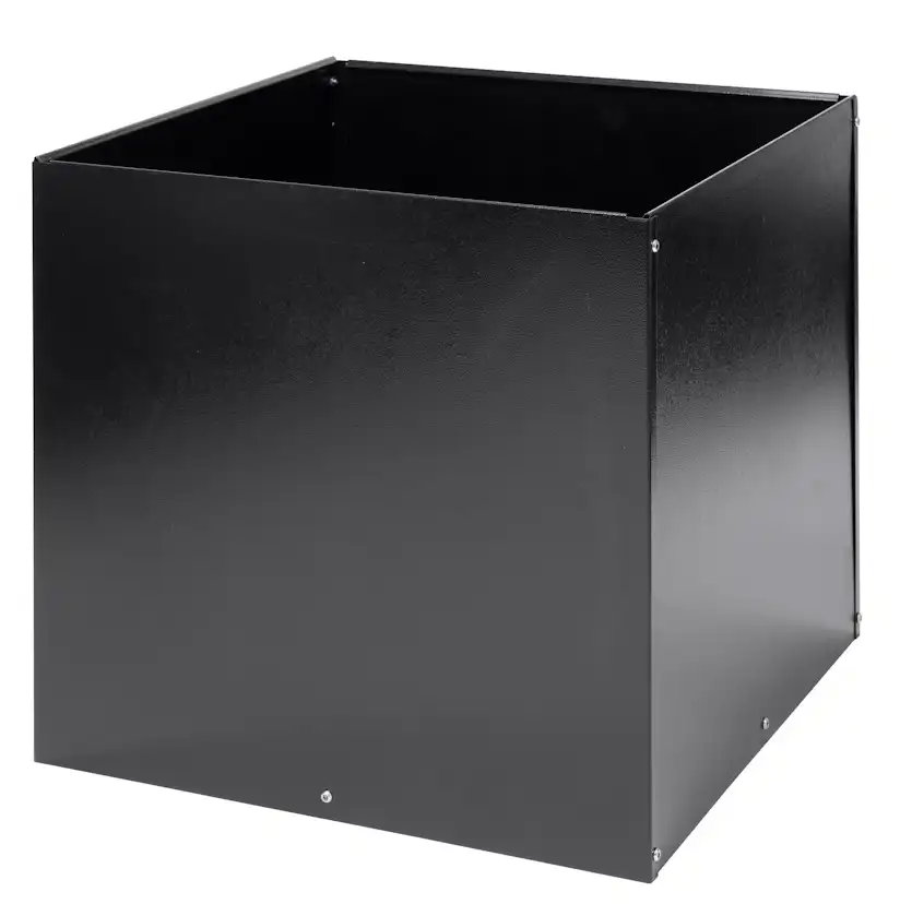 Ytterkruka Skotte Garden Plantera Svart Förgalvaniserad Stål 60X60X55 cm