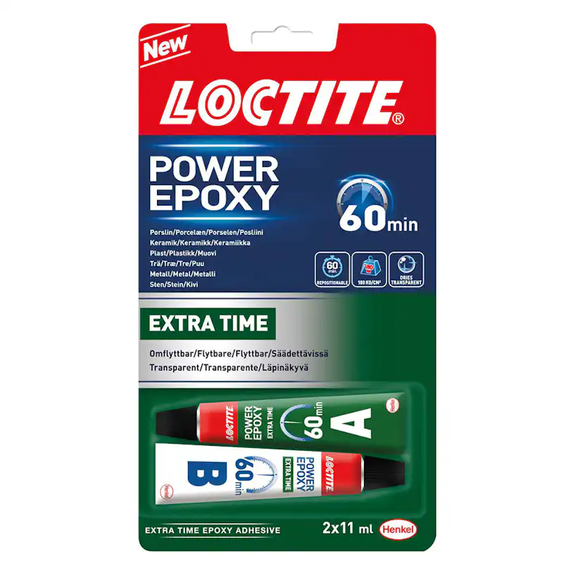 Lim Epoxylim Loctite 2x11 ml Universal