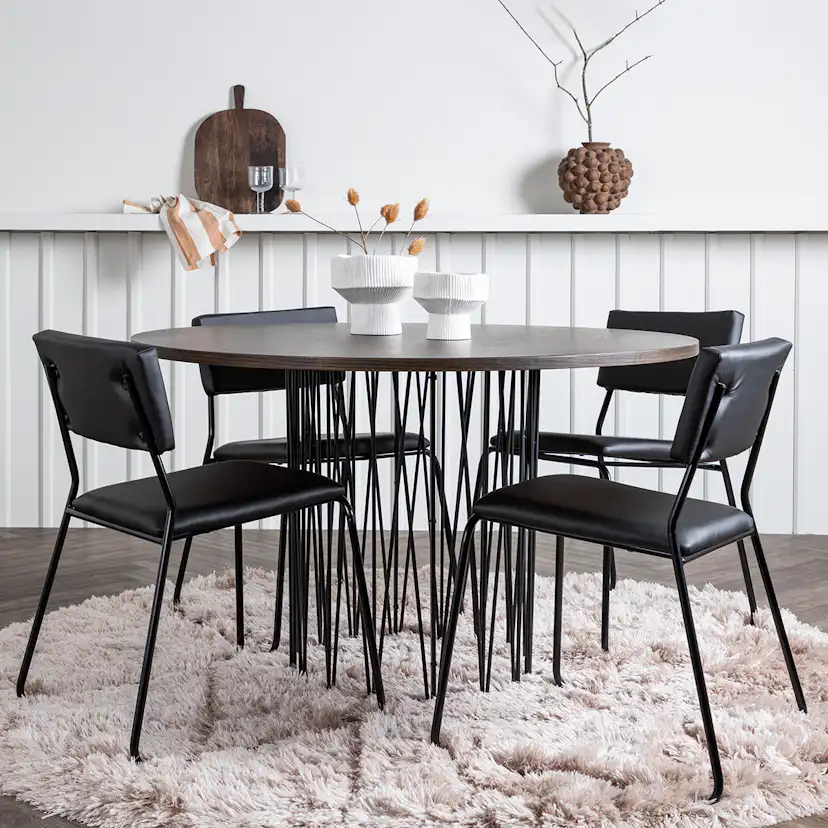 Matgrupp furniture/fashion Stone med 4 Kenth Stolar