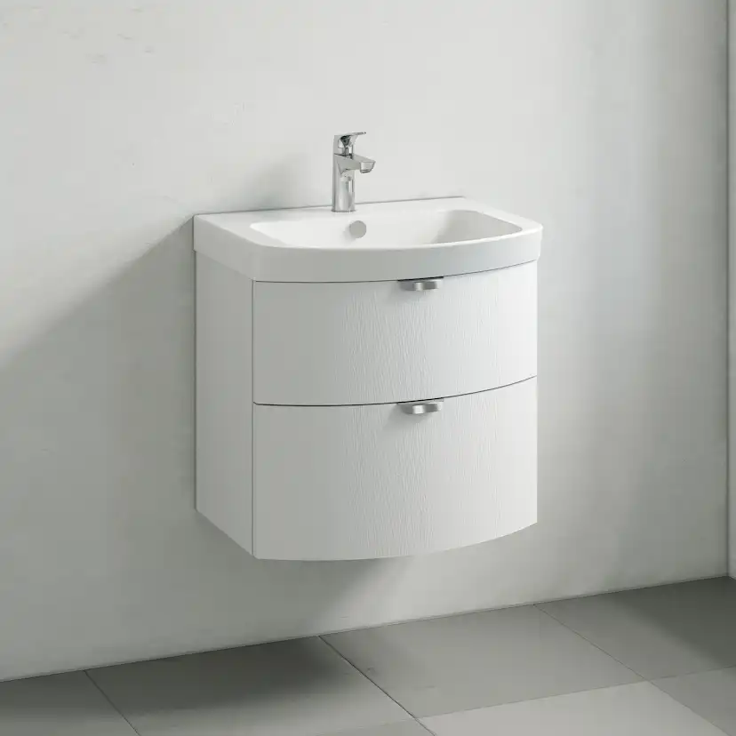 Tvättställsskåp Macro Design Heart med Låda